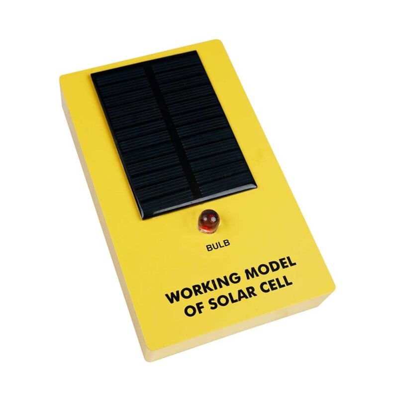 Working Model of Solar Cell